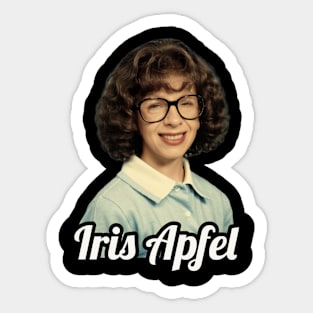 Retro Iris Sticker